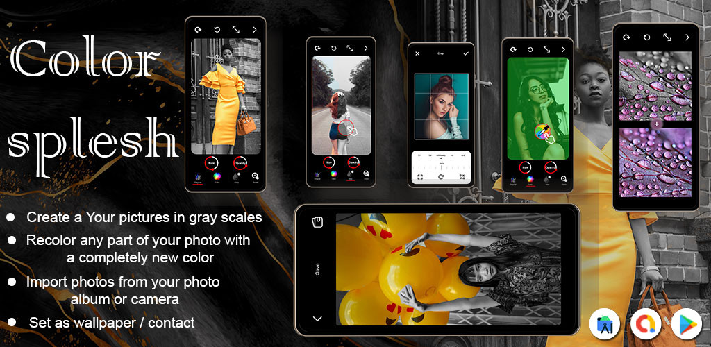 Color Splash Effect Photo Edit Color Pop Effect photo editor Color